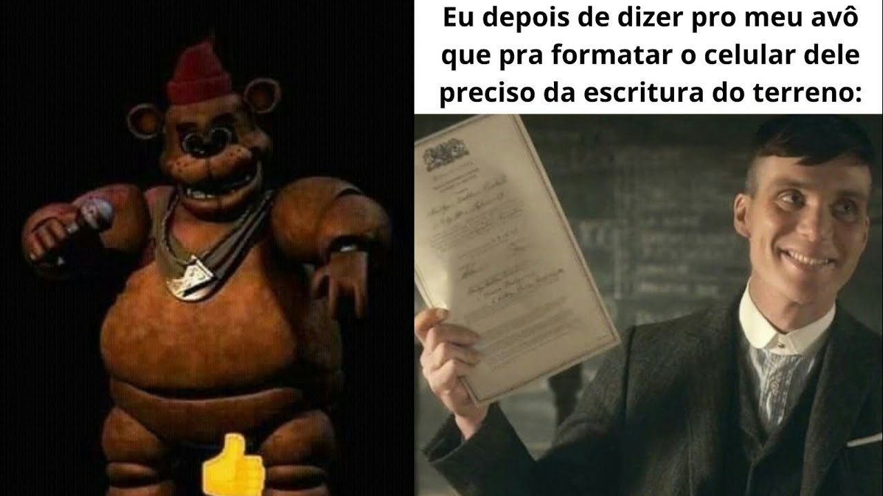 os melhores memes do freddy de fnaf / shitpost de qualidade