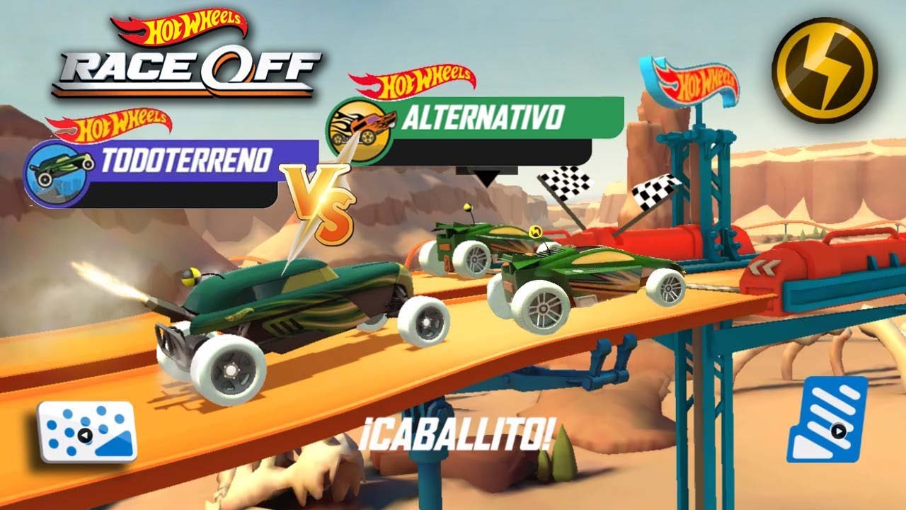 Hot Wheels Race OFF : Guerra entre OFF-Road Vs Alternativo // Rip Rop vs Spectyte