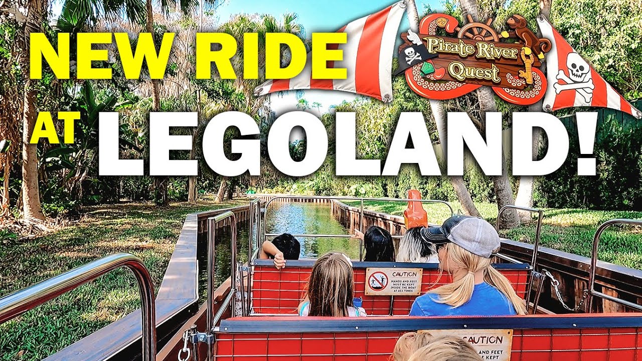 There's a New Ride at Legoland Florida -- Pirate River Quest!
