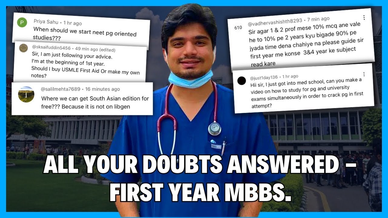 Первый год обучения по программе MBBS — ответы на все ваши сомнения!