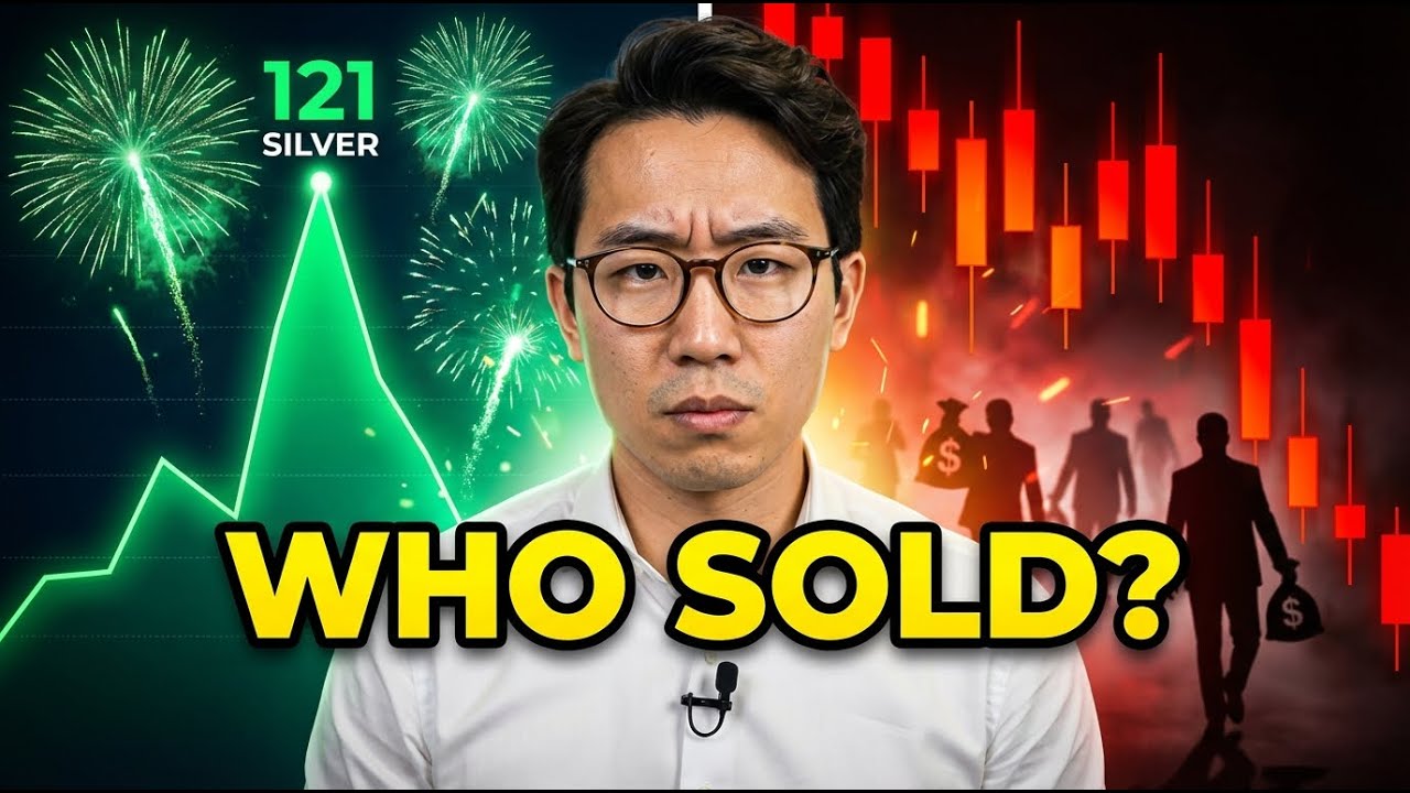 Silver Hit $121… Then Crashed! — Who Actually Sold?