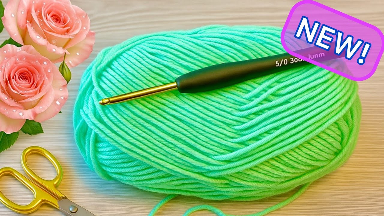 This Crochet Pattern Broke the Internet! So Easy, So Beautiful, Perfect for Beginners!