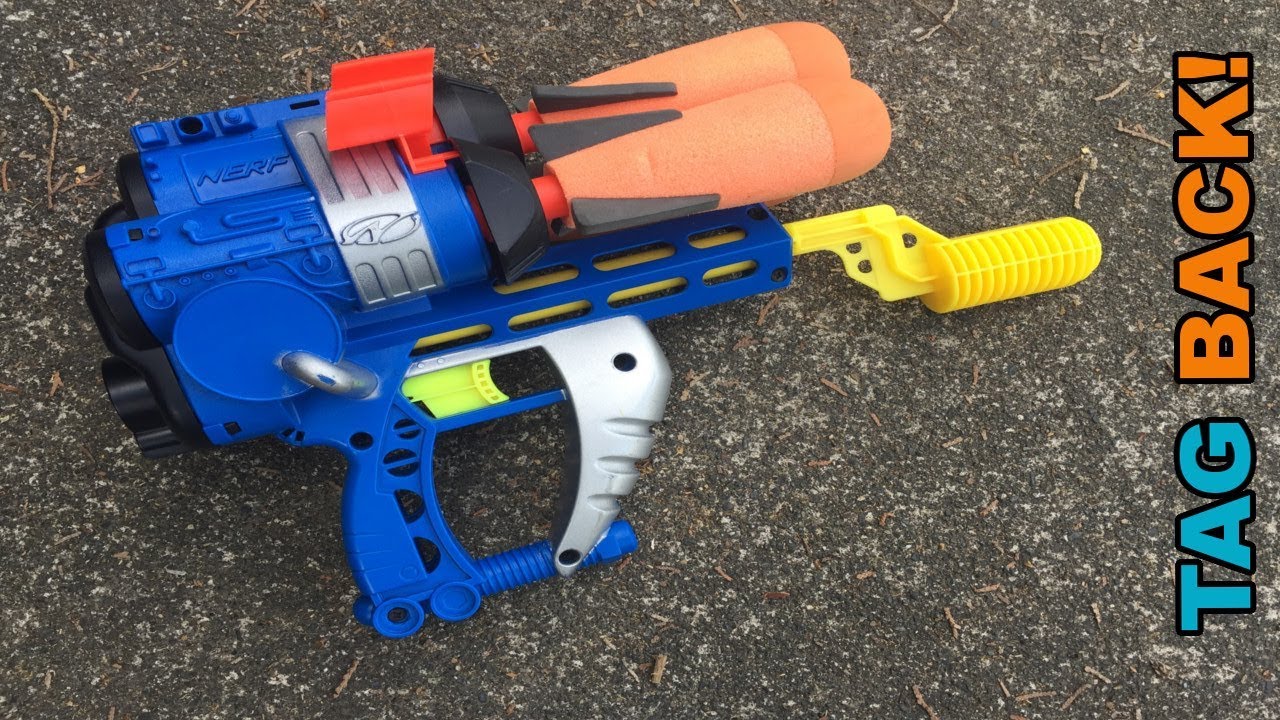 Vintage NERF 1999 Triple Strike - The PERFECT Shotgun Pistol? || TAG BACK! | Walcom S7