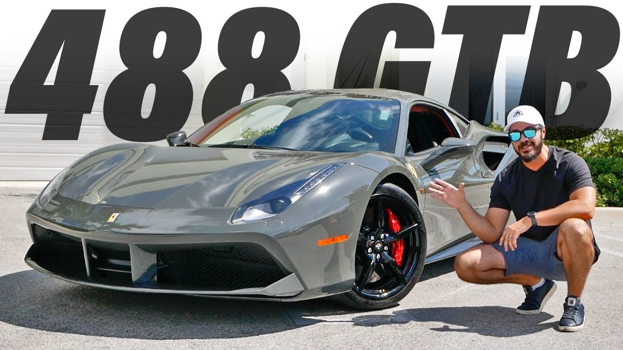 The Ferrari 488 GTB is an aerodynamic masterpiece