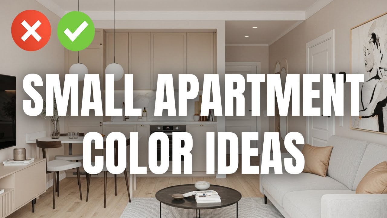 Small Apartment Color Ideas to Make Your Space Look Bigger and Brighter