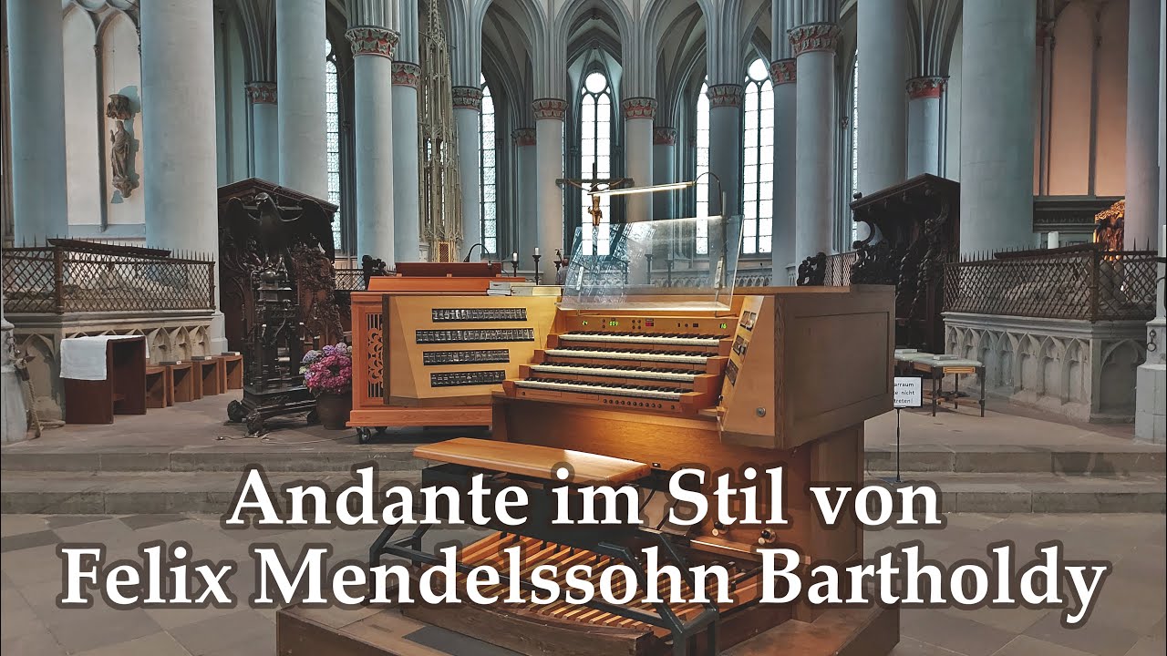 Andante im Stil von Mendelssohn (improvisiert) | im Altenberger Dom | Gregor Engelhardt