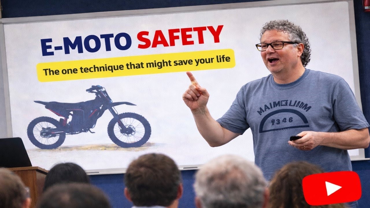 E-moto safety. The one technique that might save your life.