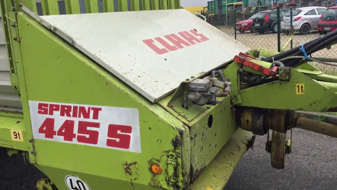 SOLD ! VERKAUFT ! Laderwagen Claas 445S Sprint, 1992, 8t, 40kmh, 31 Messer, Wegberg, Germany