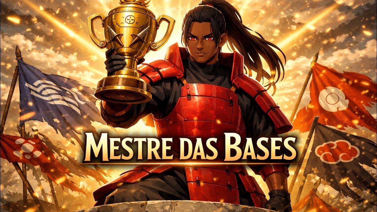 100 VITÓRIAS! VIREI MESTRE DAS BASES NO MUNDO NINJA!