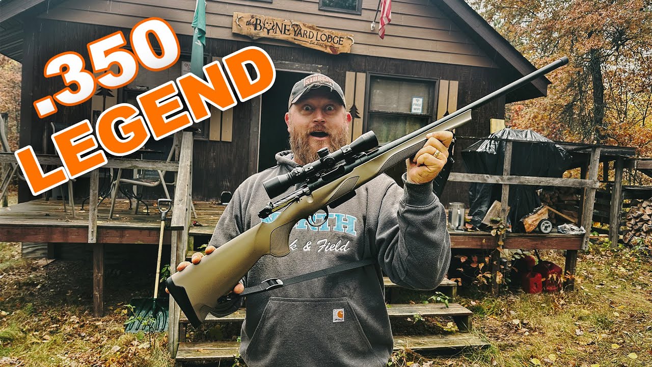 Обзор винтовки 350 Legend: идеальная ли это винтовка для охоты на оленей для молодых охотников?