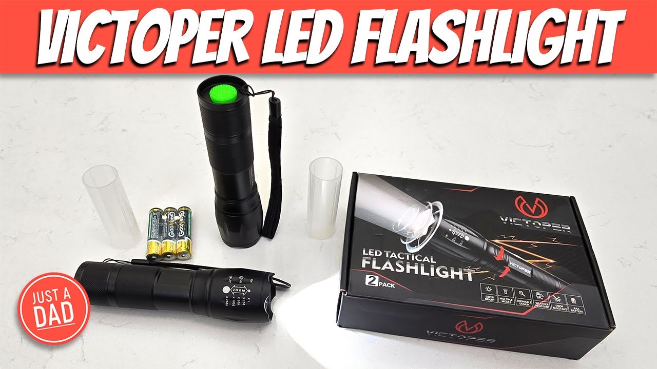 Victoper LED 2 Pack Flashlight REVIEW