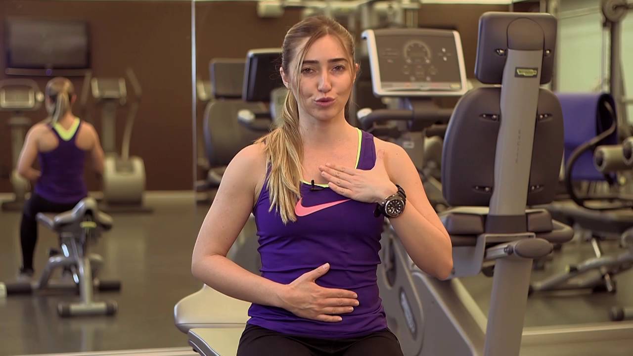 Serbest dalışta dünya rekoru kıran Milli sporcu Şahika Ercümen nefes egzersizlerini anlatıyor.
