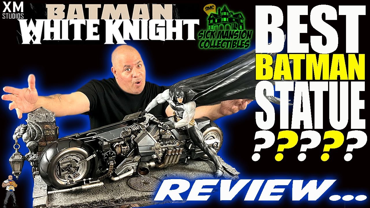 Best batman statue? XM Studios Batman White Knight 1/4 scale  detailed review, EP: (70) Lets Gooo