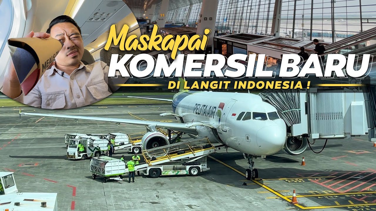 NYOBAIN MASKAPAI BARU! Tiket 1.200.000 Udah Sampai Bali | Trip Pelita Air A320 Jakarta - Denpasar