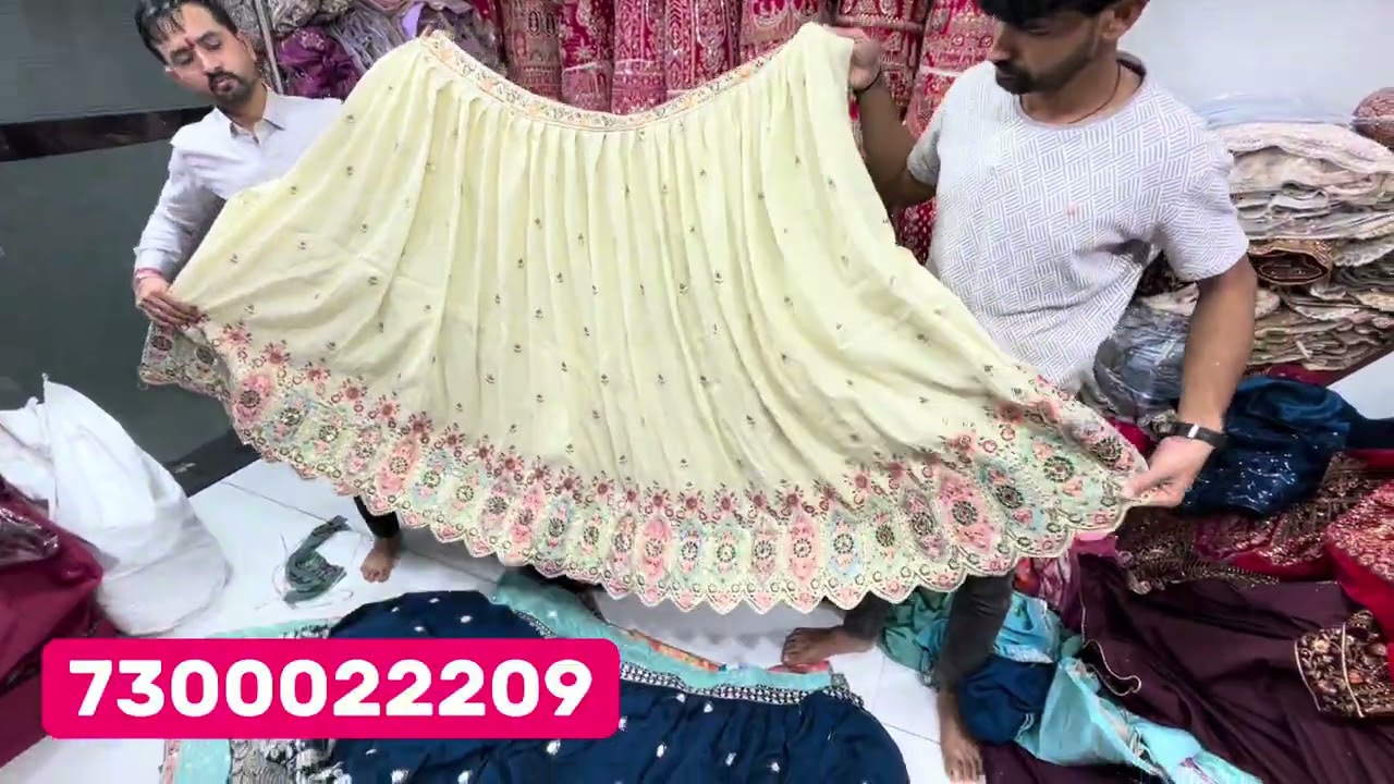 सूरत का सबसे बड़ा संस्था मार्केट! lehenga wholesale market| Surat Lega market 