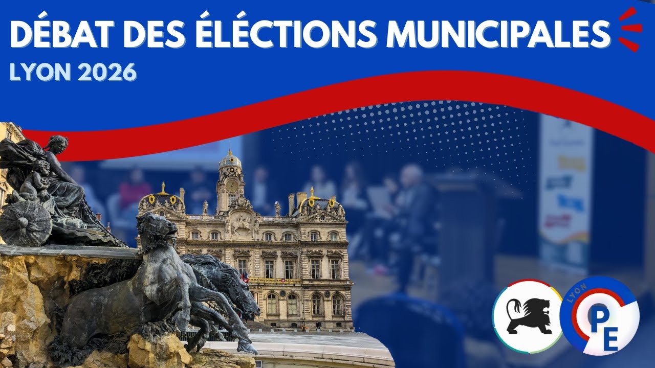 DÉBAT DES ÉLECTIONS MUNICIPALES DE LYON - POLI'GONES X PE - Rediffusion