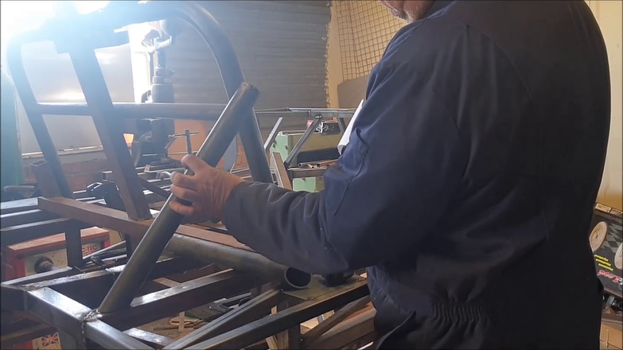 Ford GT40 replica chassis construction/fabrication Part 8
