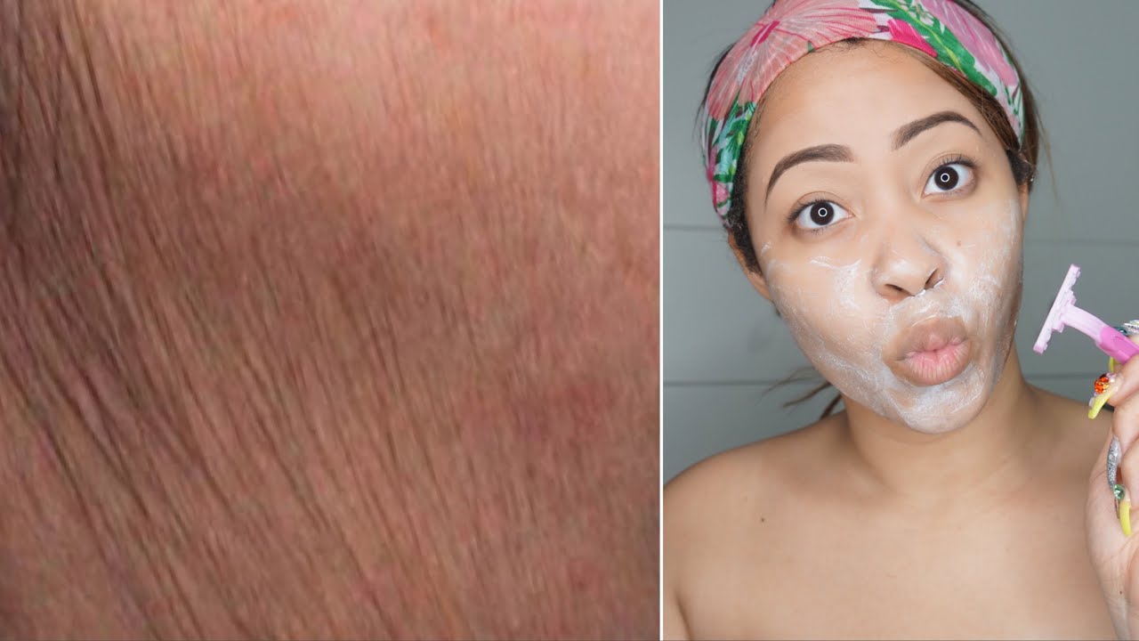 Depilación facial  Como me depilo la cara😮