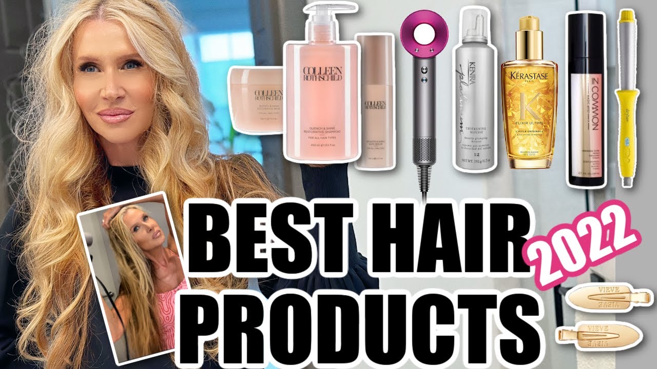BEST HAIR PRODUCTS OF 2022 | Long Healthy Blonde Hair Favorites & Most Used