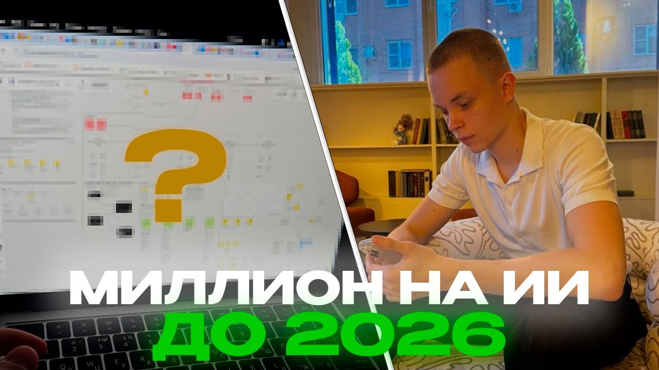 Заработай ПЕРВЫЙ миллион на ИИ до 2026