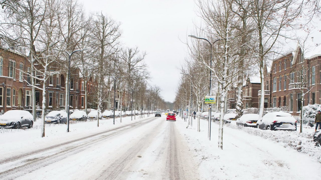 sneeuw in Zutphen
