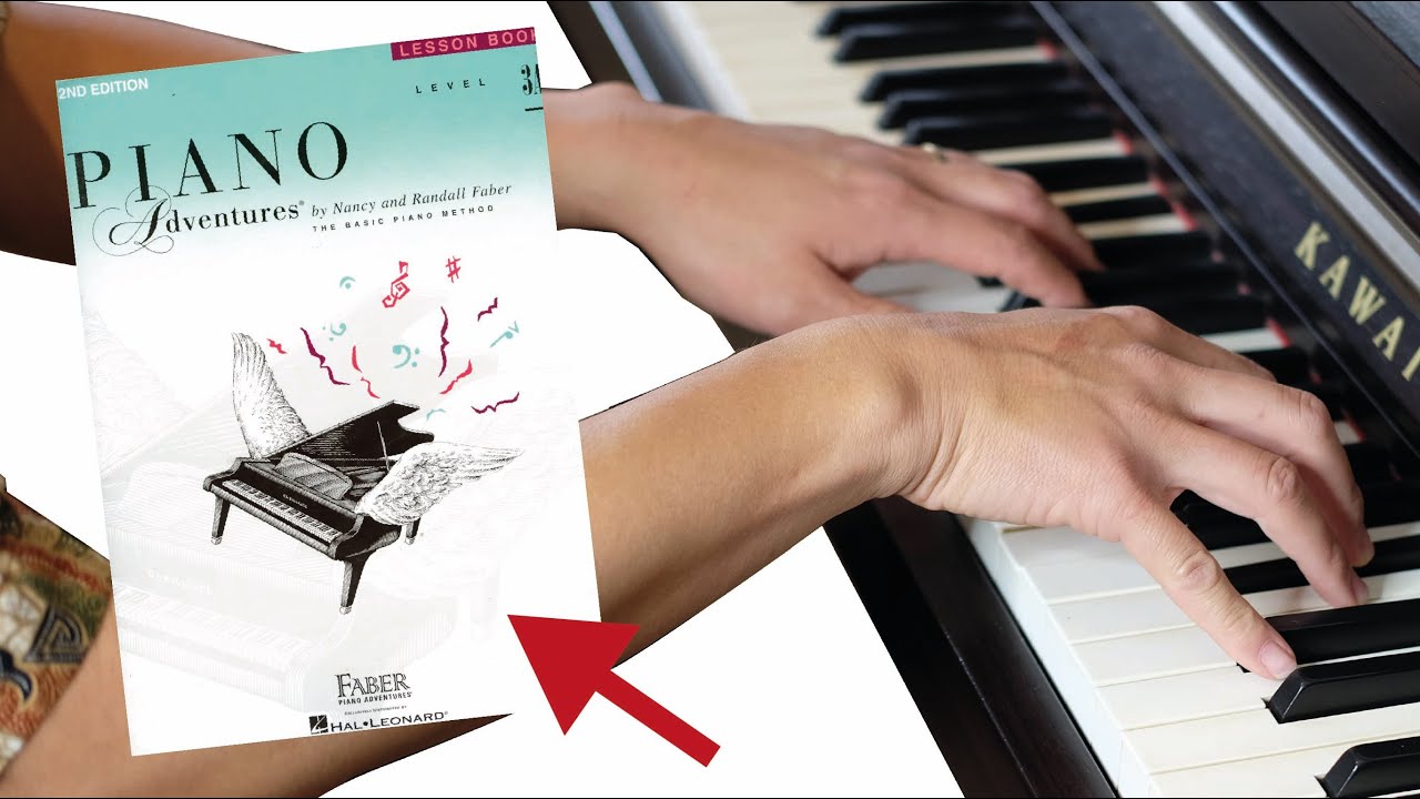 Lunar Eclipse - Piano Adventures Level 3A by Faber and Faber w/practice tips tutorial