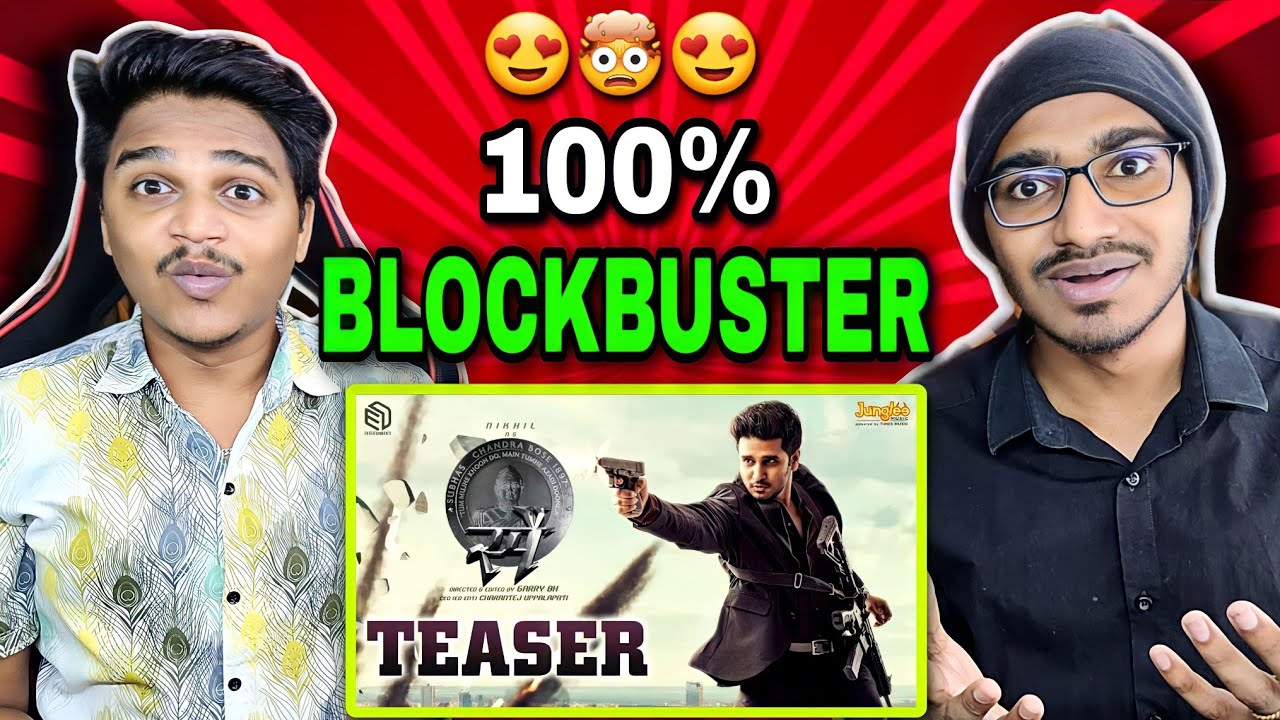 Spy Hindi Teaser | REACTION & REVIEW | Nikhil Siddharth |