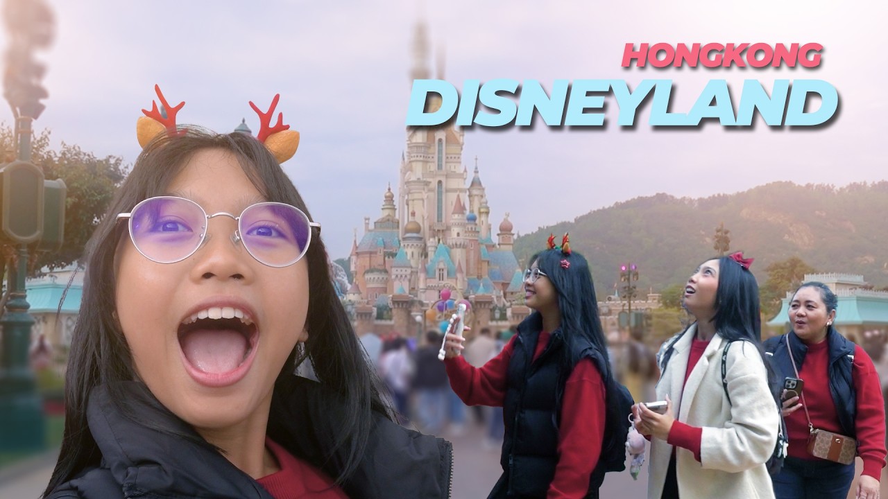 THE MOST MAGICAL DAY AT DISNEYLAND! 🎡🐭 Hong Kong Trip Part 2