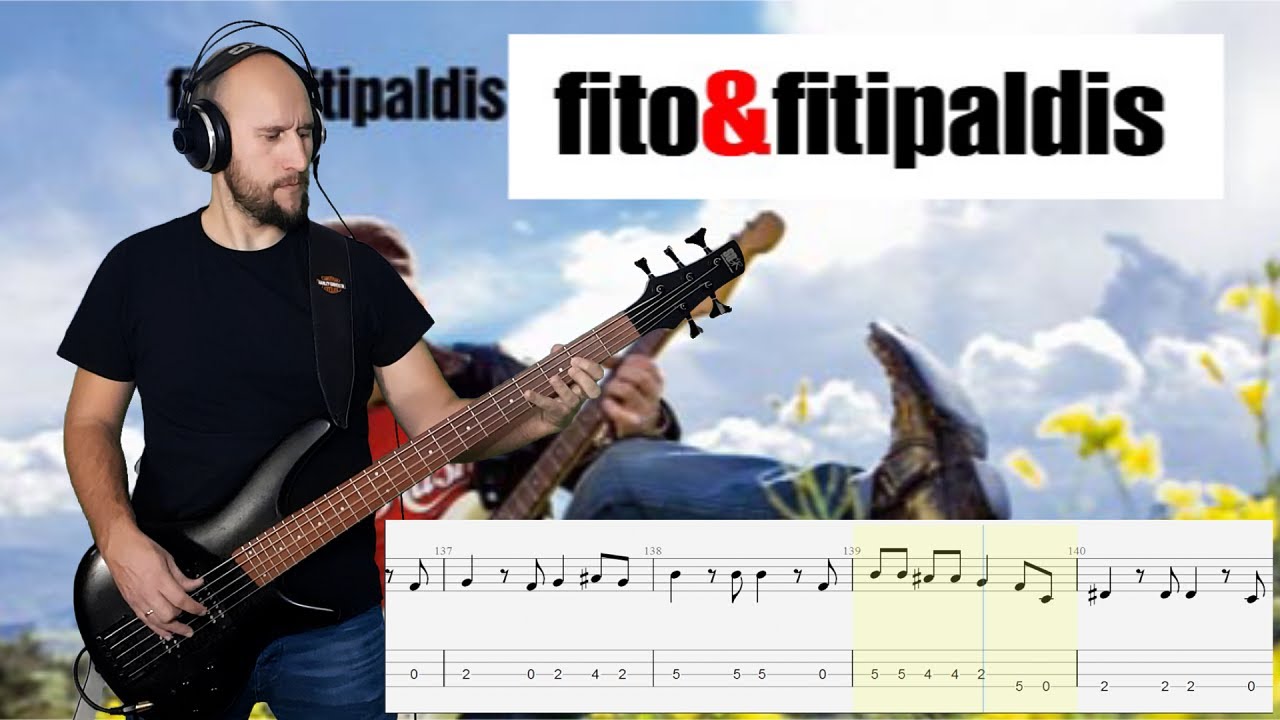 Fito&Fitipaldis Bass Cover (+tab): Destrozando 