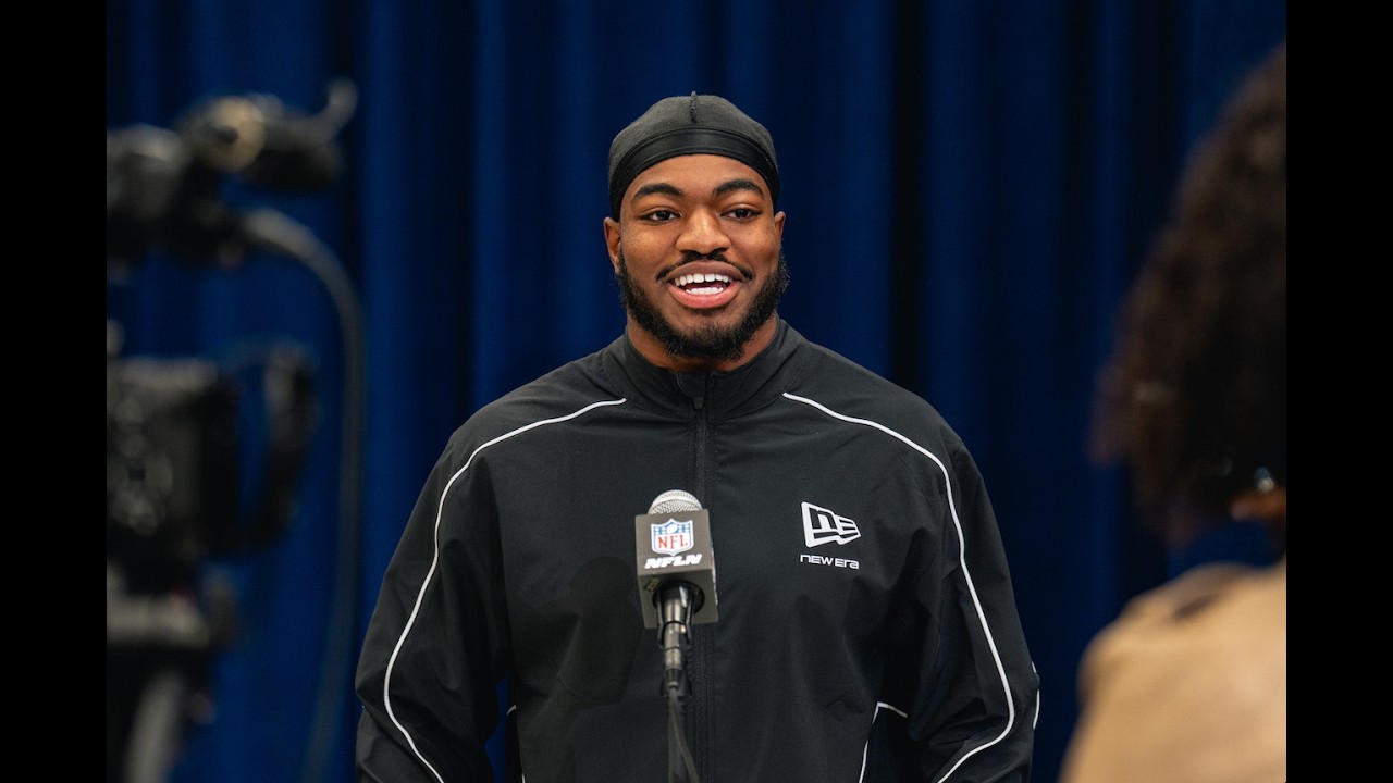 Wisconsin Football || Vinny Anthony II NFL Combine Media || Feb. 27, 2025