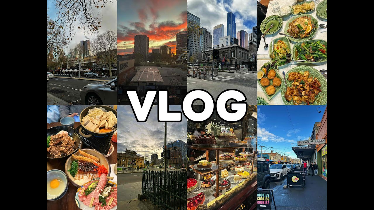 Vlog#60｜学习模式ON｜终于结束Final｜重复循环的日常生活｜苦中作乐｜靠美食续命