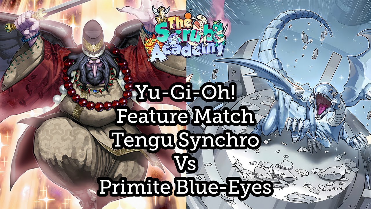 Tengu Synchro Vs Primite Blue-Eyes | Yu-Gi-Oh! Feature Match! | Round 3