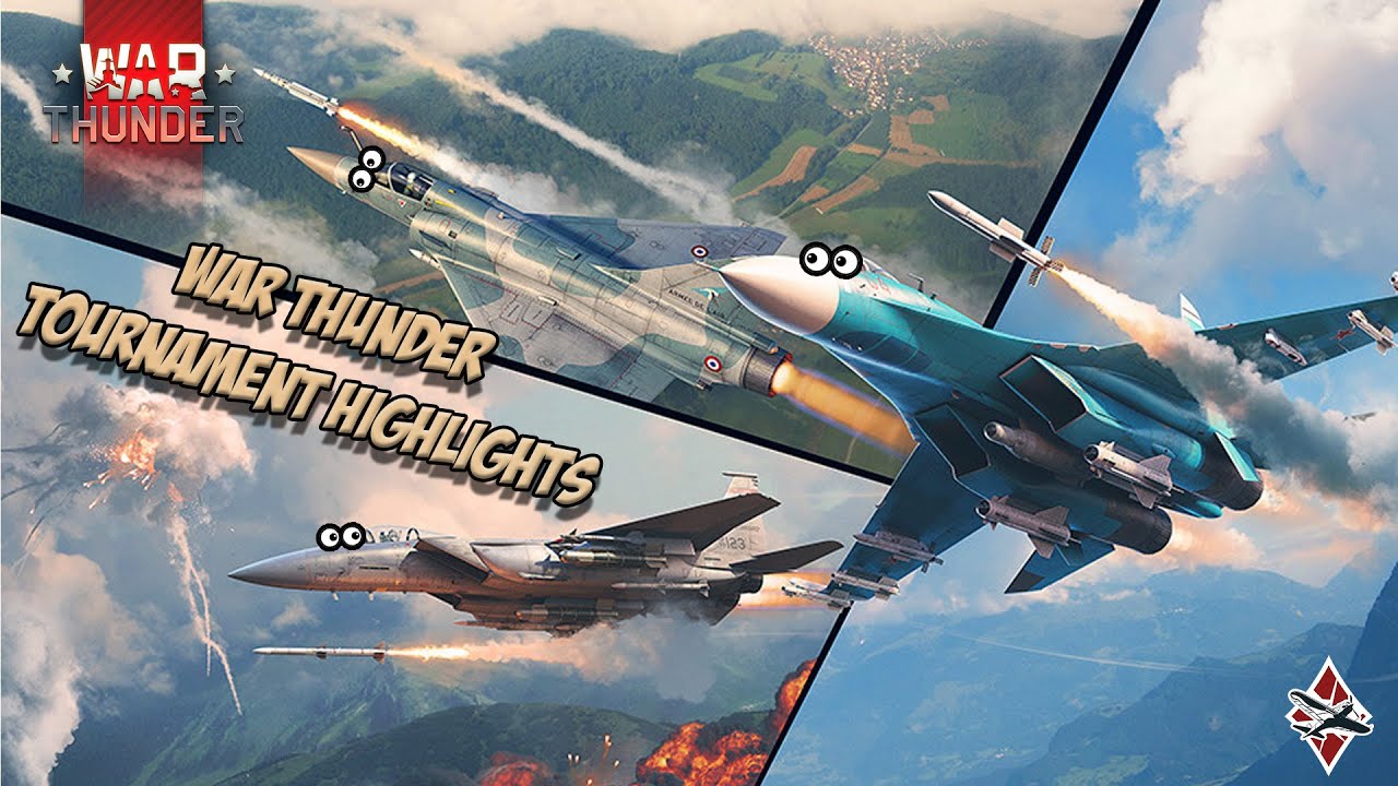 WAR THUNDER TOURNAMENT HIGHLIGHTS! (2v2 and 4v4 Gaijin Official!)