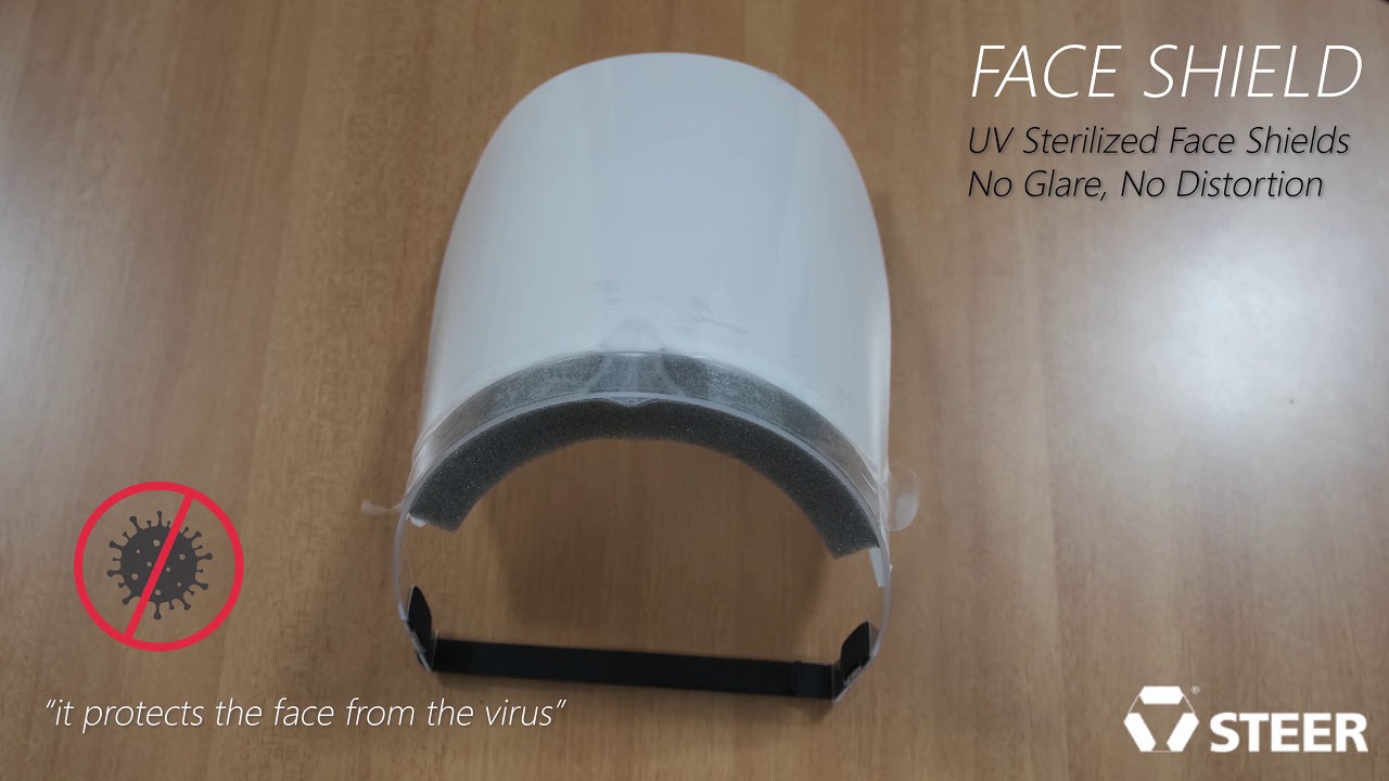 STEER FACE SHIELD - GEOM-Comfort