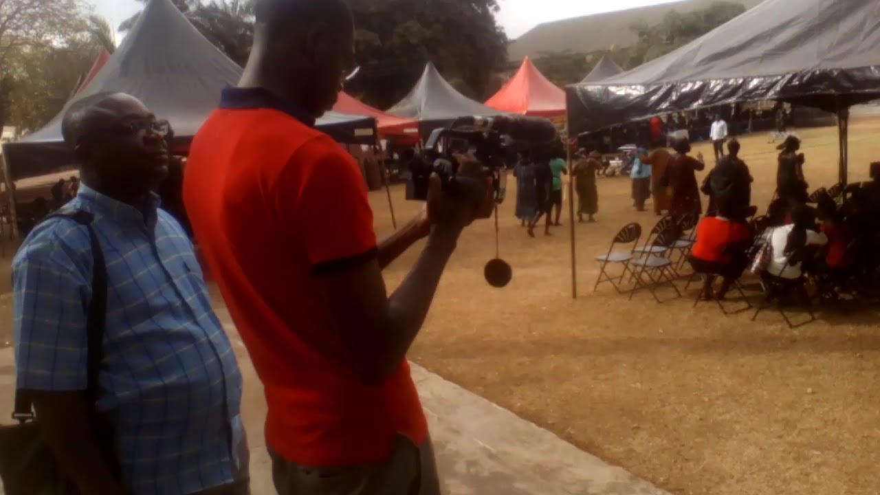 Awura ama Badu funeral live from Kumasi