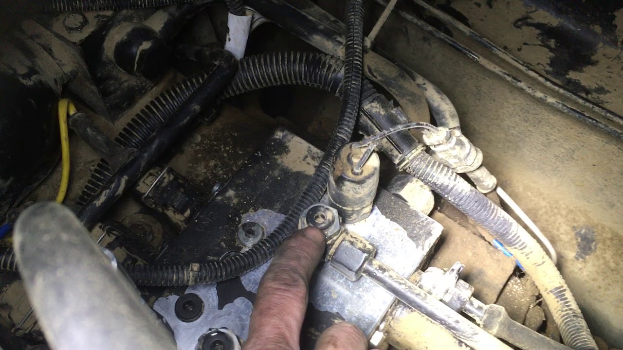 Zetor Forterra HSX, hydraulický rozvaděč převodovky - diagnostika