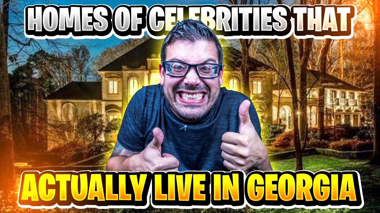 Homes of Celebrities that ACTUALLY Live in Georgia