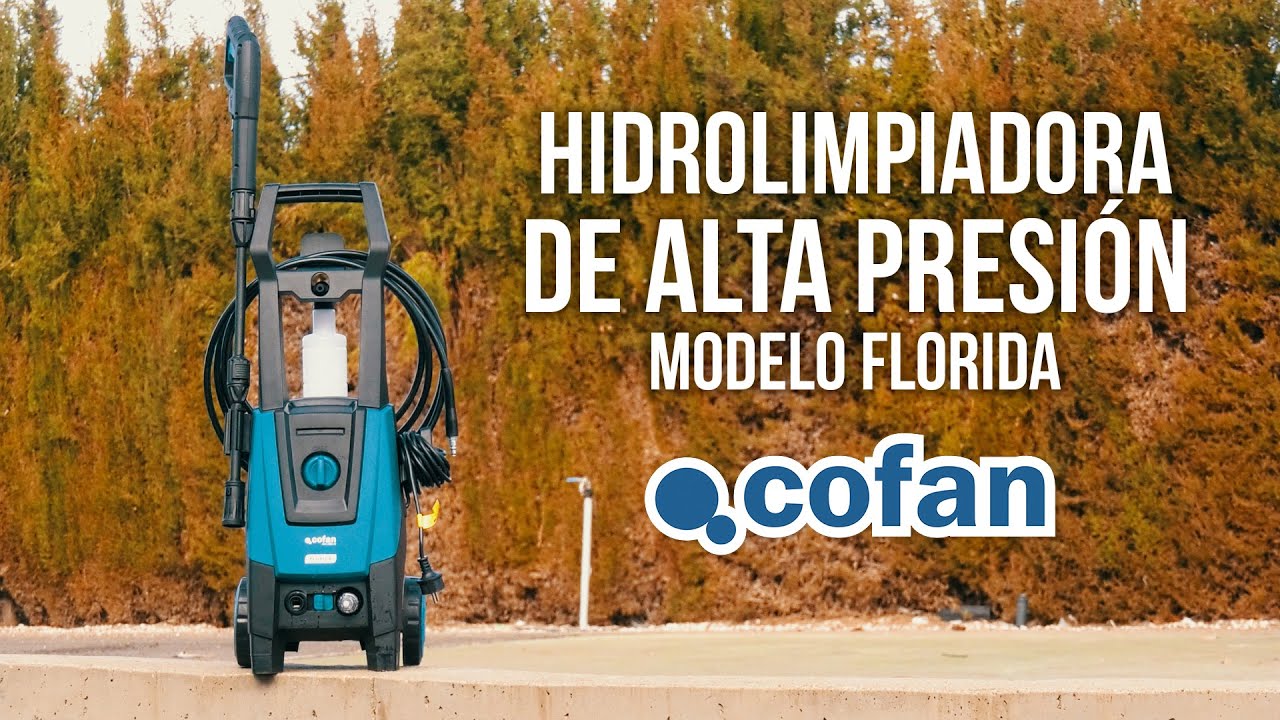 Limpiadora de Alta Presión 1600W | 130 Bares de Potencia para una Limpieza Profesional 💦