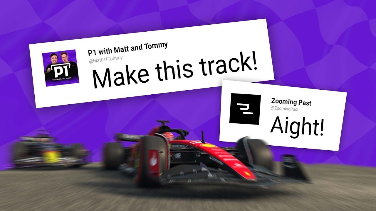 I made P1 Matt's DREAM F1 Track | @P1 with Matt & Tommy