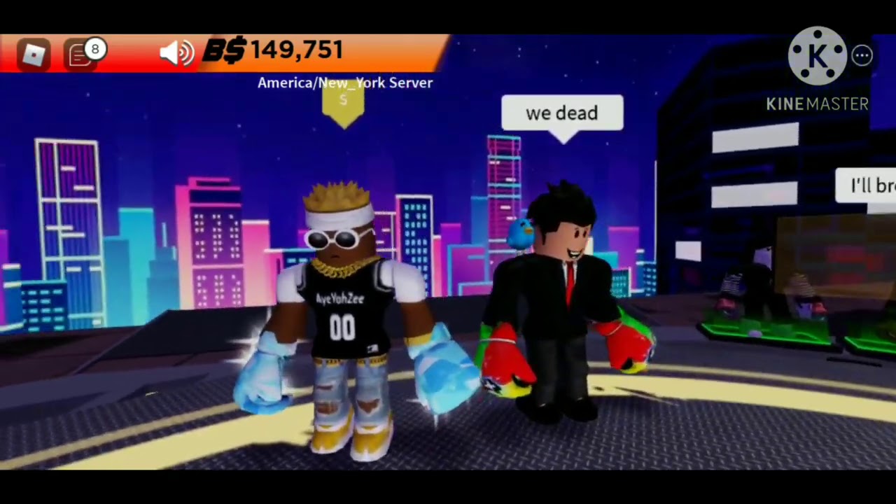 2v2 with XxDripGodxX263. roblox boxing league