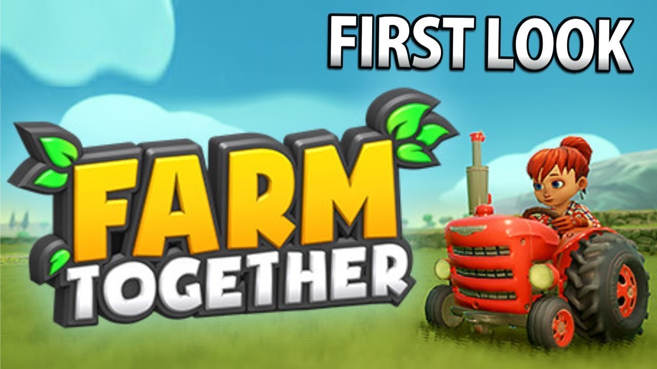 NEW Co-op Multiplayer Farming Game - FARM TOGETHER First Look