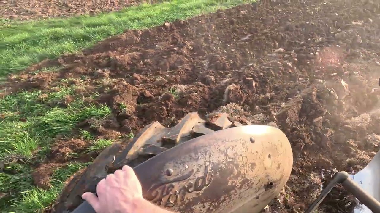 1954 Ford NAA Plowing