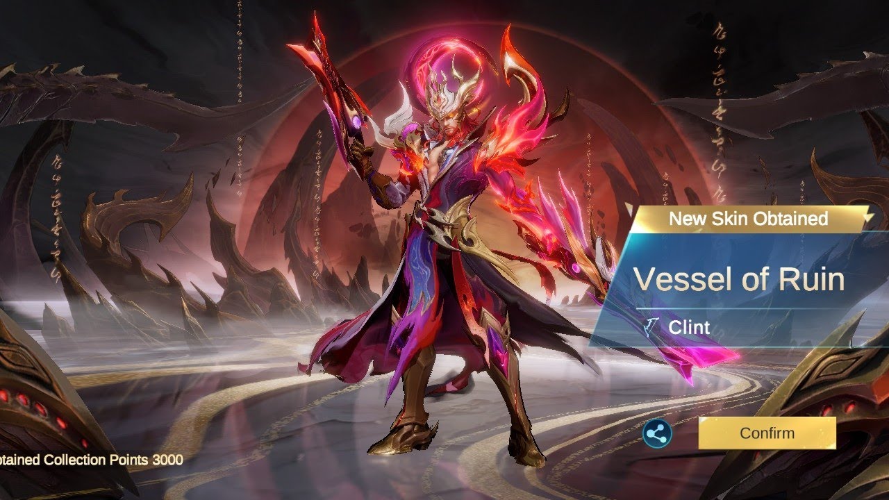 Buying Clint soul vessel skin in mlbb. #MOBA55GoldenMonth #MOBA55Creator #mlbb