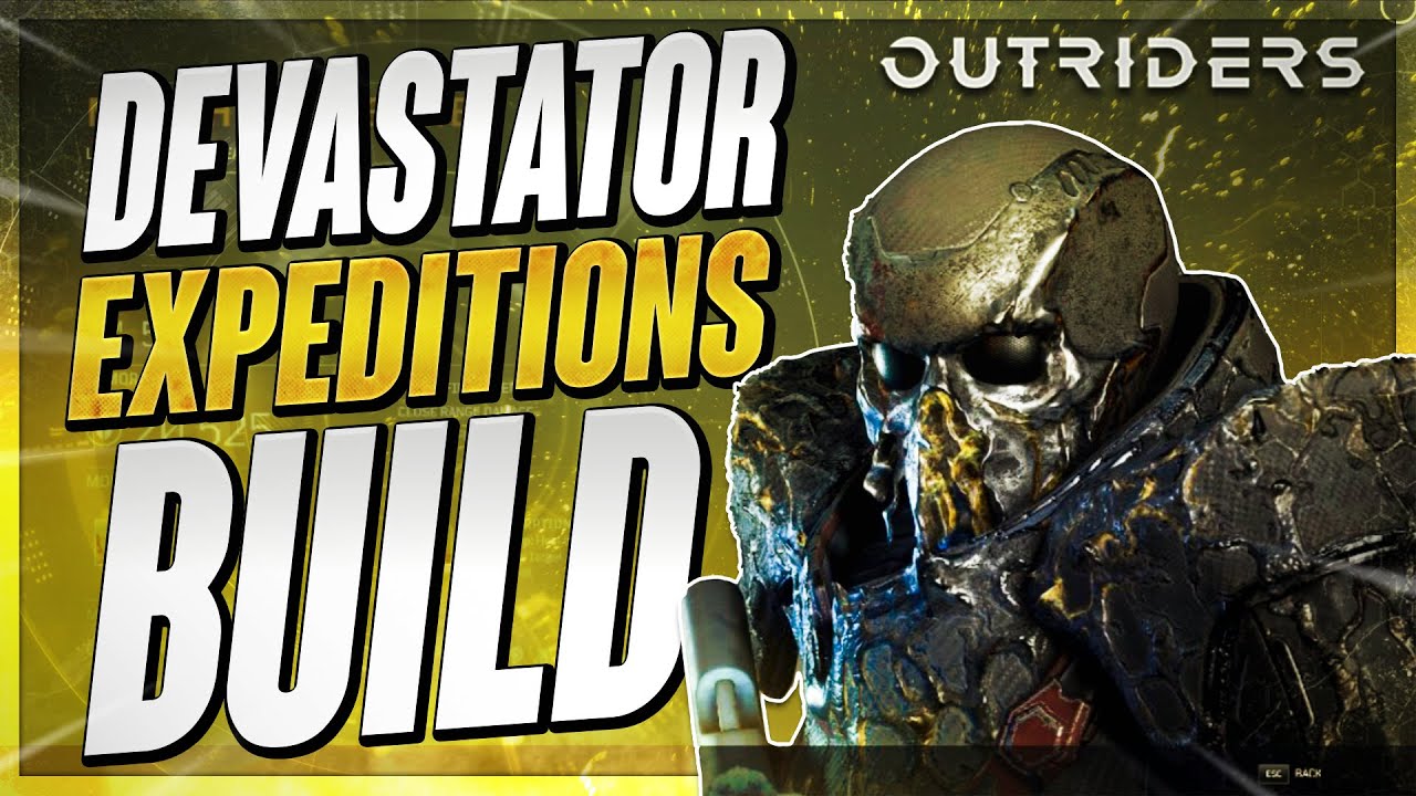 *150M DAMAGE MADE EASY* Outriders - Devastator Build for Fast Expedition Clears
