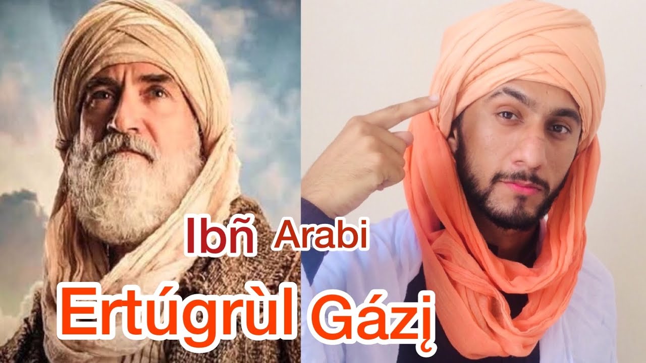 How to tie Ibn Arabi Turban ارطغرل غازیDirilis Ertugrul Gazi Turban (عمامتہ) Crown Of Turk | Majidsh