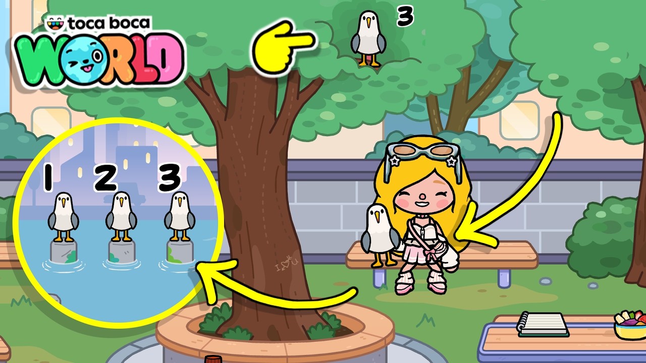 FOUND A LOST BIRD IN A TREE! // TOCA BOCA / HAPPY TOCA