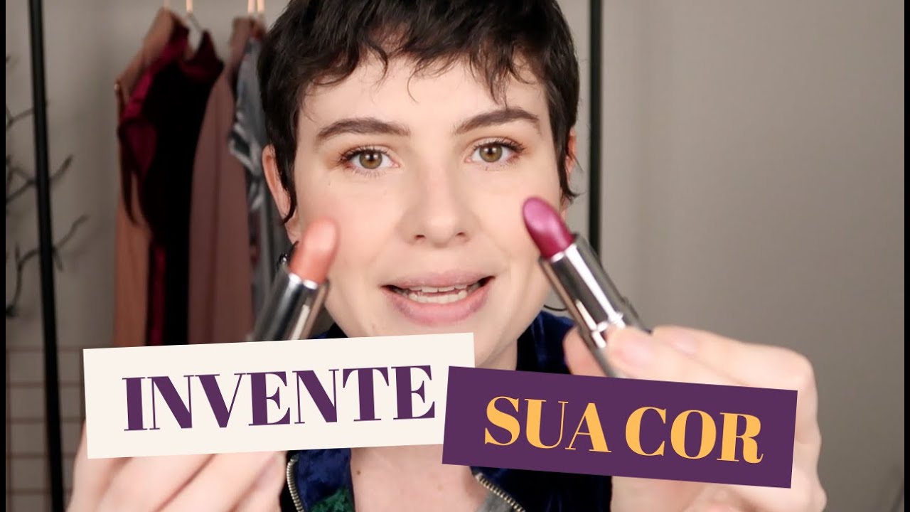 COMO CRIAR SUA COR DE BATOM