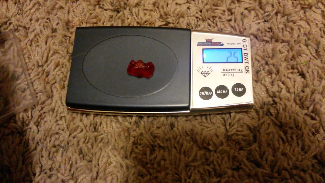 2-Gummy Bear Science project