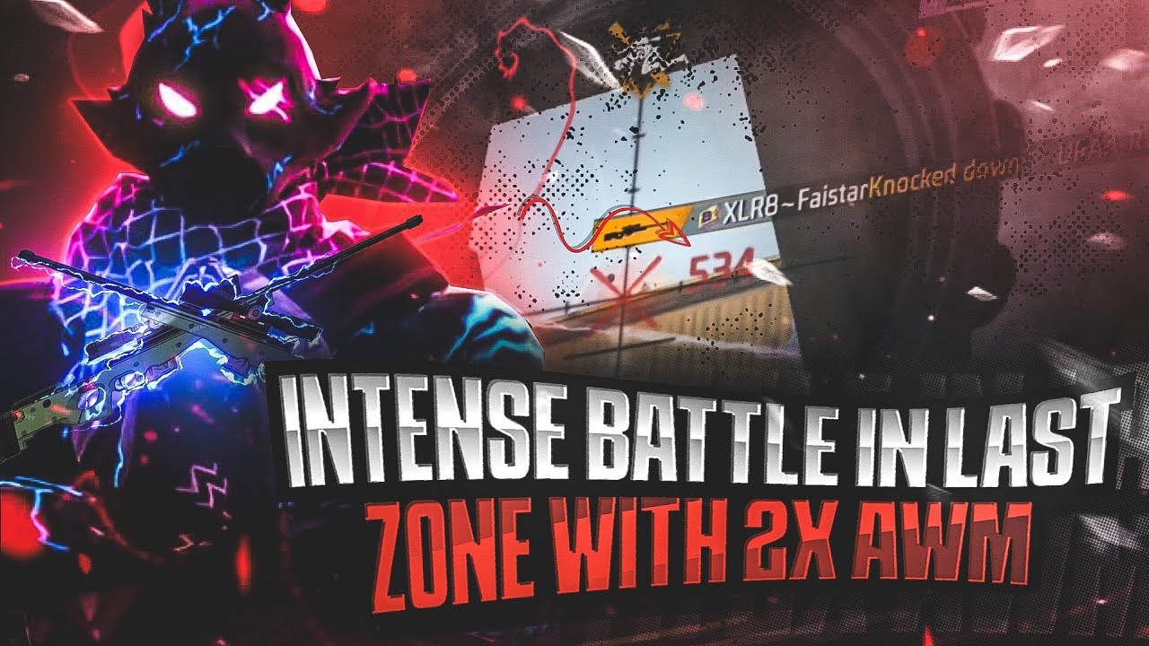 INTENSE BATTLE IN LAST ZONE||🚀No Escape From 2X AWM | Fai Star x XLR8 ||  GALAXY S24 ULTRA🔝