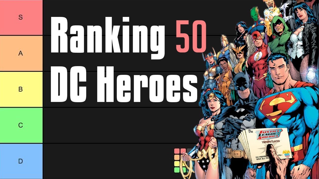 DC Superheroes Tier List